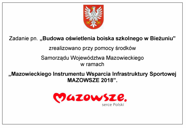 Tabliczka Bieżuń