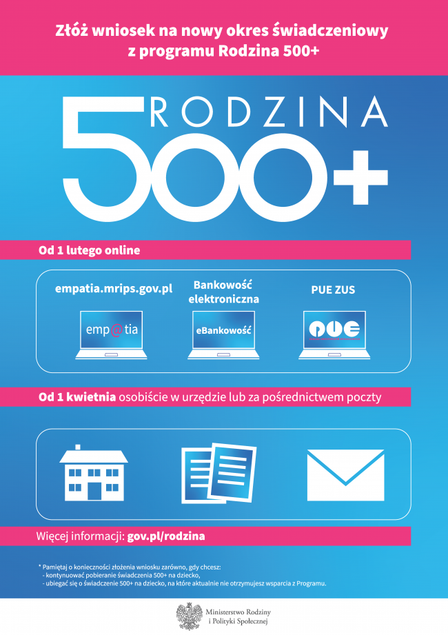 500 plus Informacja