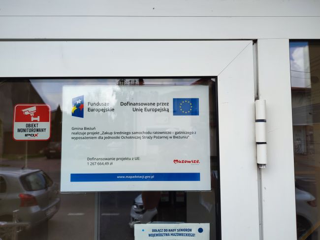 Plakat UMiG Bieżuń