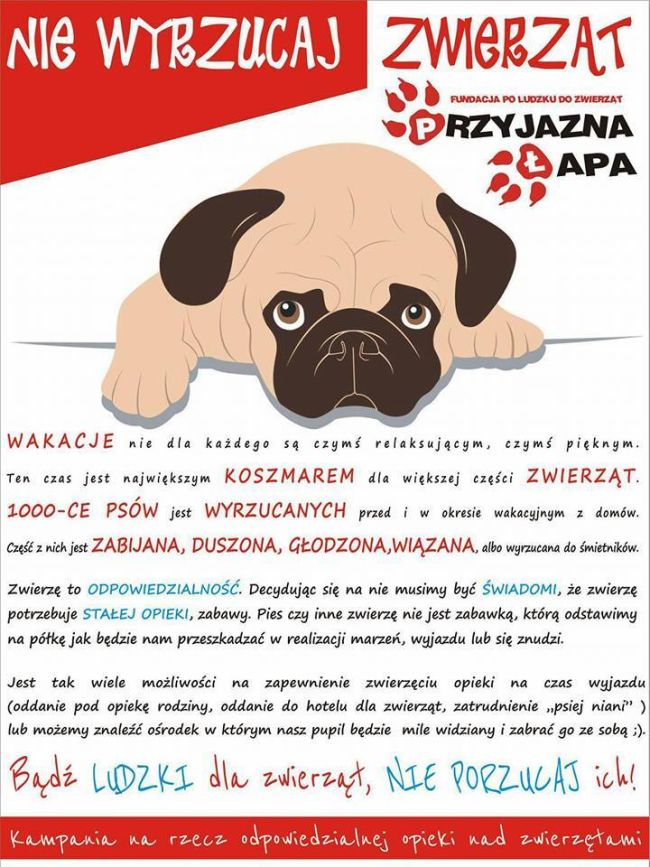 Plakat nie wyrzucaj