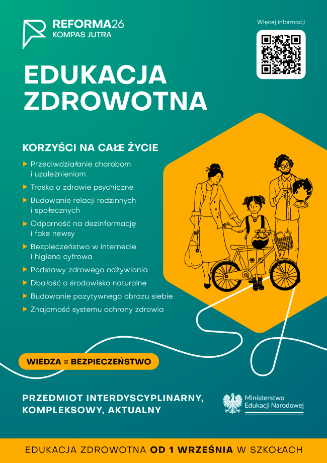 EDUKACJA ZDROWOTNA - PLAKAT