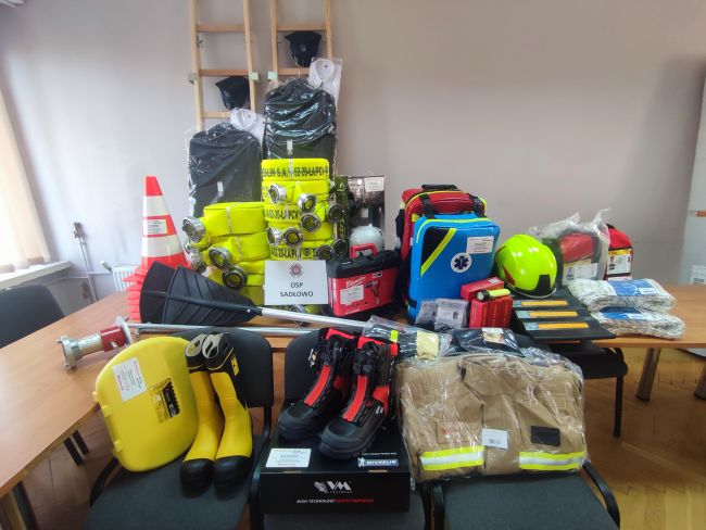 OSP Sadłowo Mazowsze dla straży pożarnych