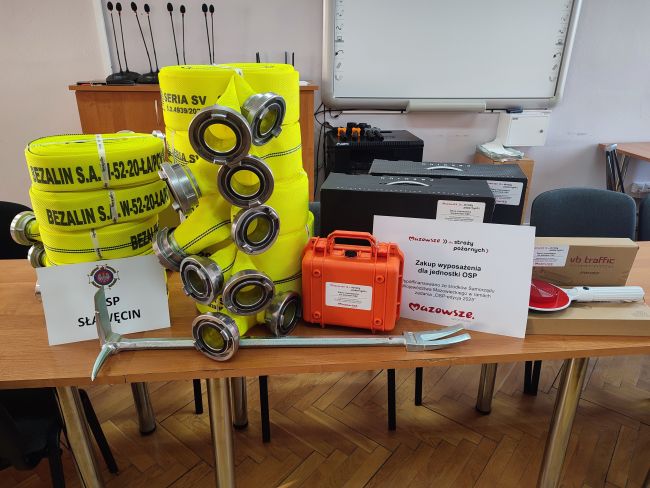 OSP Sławęcin Mazowsze dla strażyy pożarnch