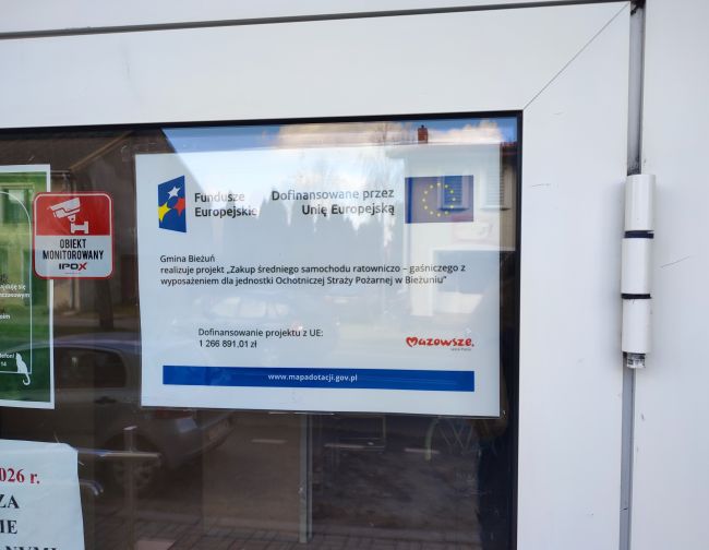 Plakat UMiG Bieżuń