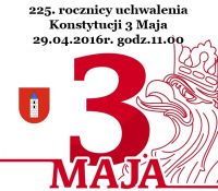 225. rocznica uchwalenia Konstytucji 3 Maja