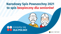 Jak bezpiecznie się spisać. Porady spisowe dla seniorów.