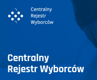 Wpisz się do  Centralnego Rejestru Wyborców.