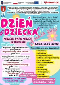 Dzień Dziecka w Parku Miejskim w Bieżuniu - 29 maja 2025