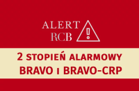 Informacja - wprowadzenie drugiego stopnia alarmowego BRAVO oraz BRAVO-CRP