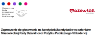 Zaproszenie do głosowania na kandydatki/kandydatów na członków Mazowieckiej Rady Działalności Pożytku Publicznego VII kadencji