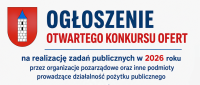 Ogłoszenie otwartego konkursu ofert na realizację zadań publicznych w 2026 roku przez organizacje pozarządowe oraz inne podmioty prowadzące działalność pożytku publicznego w ramach Programu współpracy Miasta i Gminy Bieżuń z organizacjami pozarządowymi.